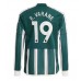 Billige Manchester United Raphael Varane #19 Udebane Fodboldtrøjer 2023-24 Langærmet
